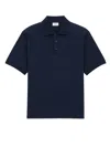 Saint Laurent Cassandre Polo Shirt In Blue