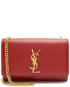 Saint Laurent Red Leather Monogram Kate Small Shoulder Bag (authentic Pre-  Loved)