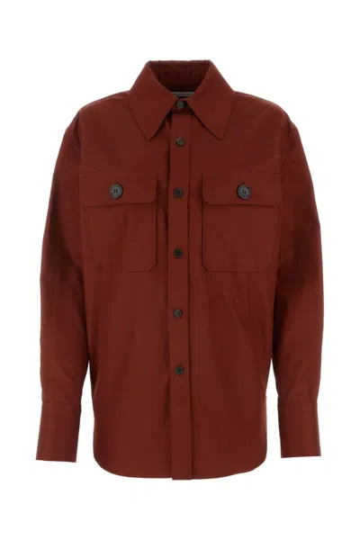 Saint Laurent Red Regular Fit Shirt