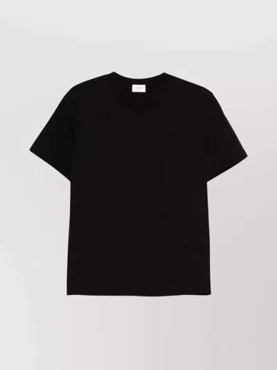 SAINT LAURENT REGULAR FIT CREW NECK SHORT SLEEVE T-SHIRT