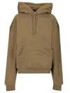 Saint Laurent Cotton Sweatshirt With Logo Embroidery