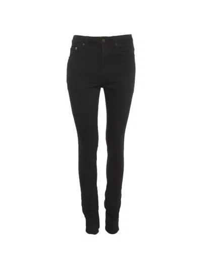 Pre-owned Saint Laurent Regular-fit Jeans In Black
