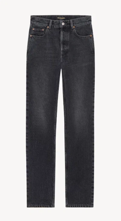 Saint Laurent Relax Straight Rr4458 Galery In Black