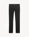 Saint Laurent Relaxed Slim Jeans In Black