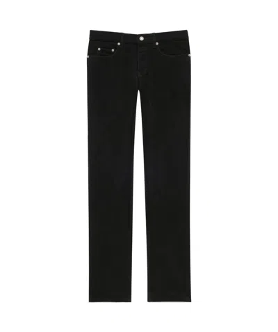 Saint Laurent Relaxed Slim Pants In Black