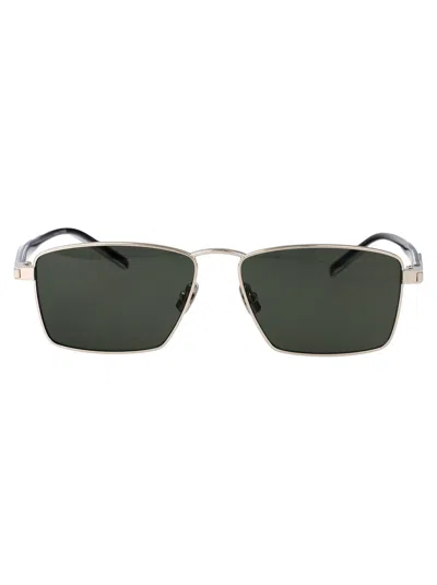 SAINT LAURENT SAINT LAURENT RESIN-CRAFTED  SUNGLASSES
