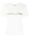 Saint Laurent Reverse Logo-print T-shirt