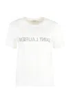 Saint Laurent Reverse Logo T-shirt