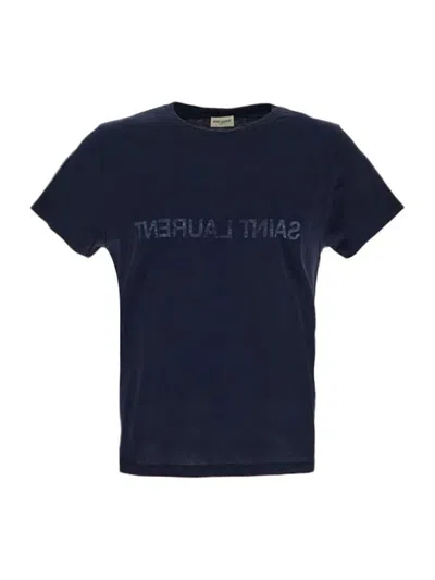 Saint Laurent Reverse Logo T-shirt