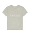 Saint Laurent Reverse T-shirt In Gris
