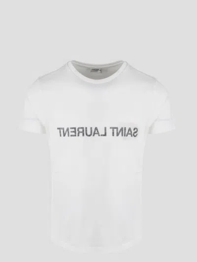 Saint Laurent Reverse T-shirt In White