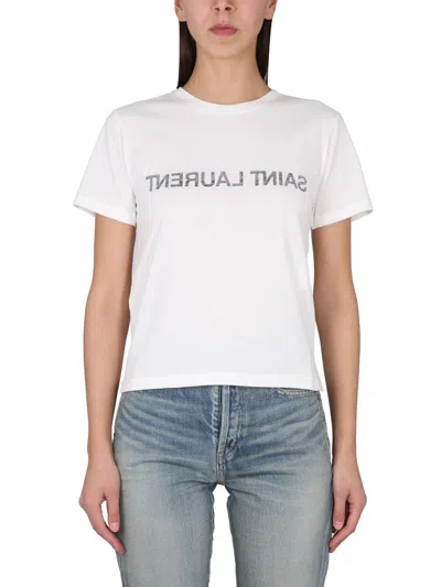 SAINT LAURENT REVERSE T-SHIRT