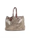 Saint Laurent Reversible Y Tote Bag In Brown
