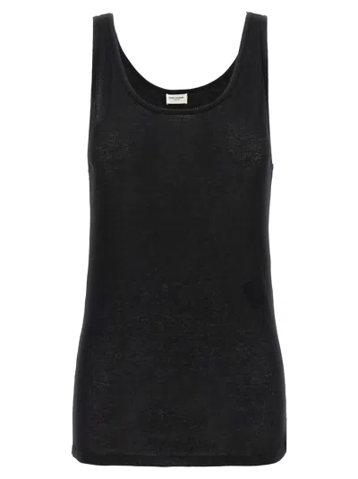 SAINT LAURENT SAINT LAURENT RIB TOP