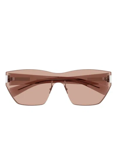 Saint Laurent Sl 755004 Pink Pink Pink In Neutral