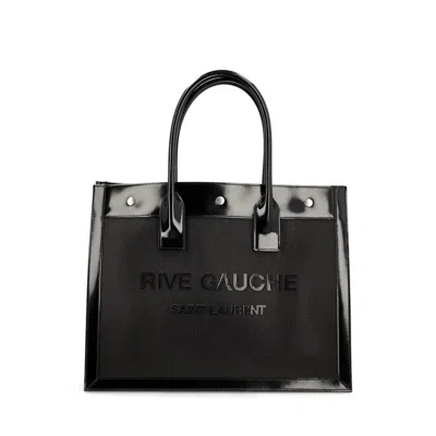 Saint Laurent Rive Gauche Bag In Black
