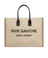 Saint Laurent Rive Gauche Cotton Tote Bag