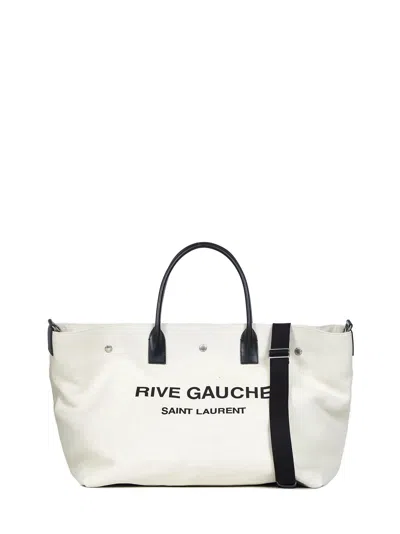 Saint Laurent Rive Gauche Handbag In Black