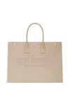 Saint Laurent Rive Gauche Print Tote Bag