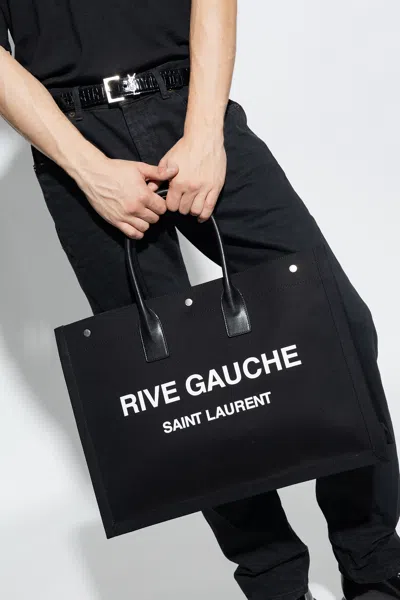 Saint Laurent ‘rive Gauche' Shopper Bag In Black