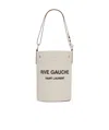 Saint Laurent Rive Gauche Shopping Bag In White