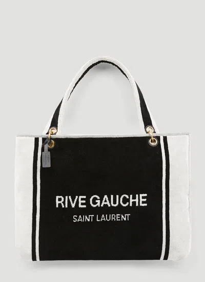 Saint Laurent Rive Gauche Towel Tote Bag