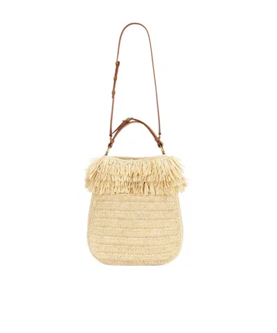 Saint Laurent Roady Shoulder Bag In Brown