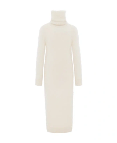 SAINT LAURENT EXTRA-LONG TURTLENECK SWEATER IN MOHAIR