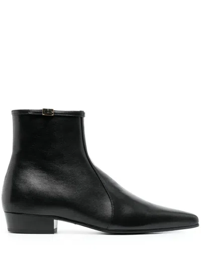 Saint Laurent Romeo Stiefel In Black