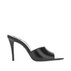 Saint Laurent 'romy' Leather Mules In Black