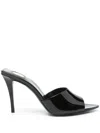 Saint Laurent Romy Patent Leather Mules