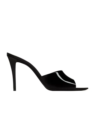 SAINT LAURENT SAINT LAURENT ROMY ALMOND PEEP TOE MULES