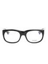Saint Laurent Romy Square-frame Glasses In Black