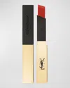 Saint Laurent Rouge Pur Couture The Slim Matte Lipstick 10 Corail Antinomique In 10 Corail Antinom