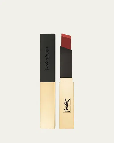 Saint Laurent Rouge Pur Couture The Slim Matte Lipstick In 9 Red Enigma