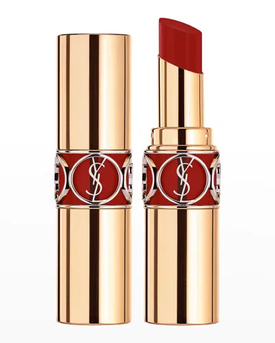 Saint Laurent Rouge Volupte Shine Lipstick In Red