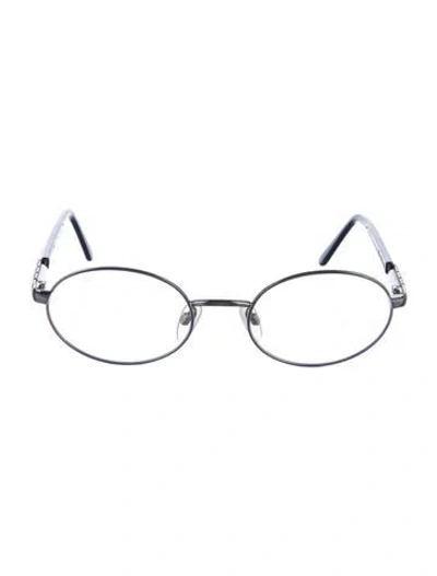 Pre-owned Saint Laurent Round Eyeglasses In Multi