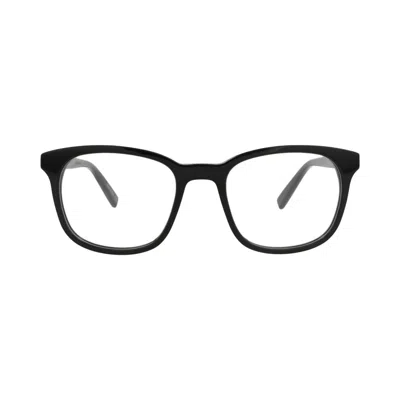 Pre-owned Saint Laurent Round Frame Acetate Optical Frames 'black/transparent' | Men's Size Onesize