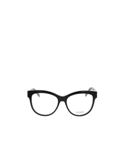 SAINT LAURENT SAINT LAURENT EYEWEAR OVAL-FRAME GLASSES