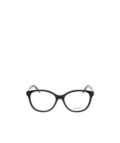 SAINT LAURENT SAINT LAURENT EYEWEAR SQUARE FRAME GLASSES