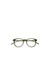 Saint Laurent Round-frame Glasses In Green