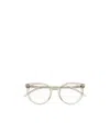 Saint Laurent Round-frame Glasses In Nude