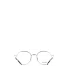 Saint Laurent Round-frame Glasses In White