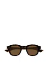 Saint Laurent Round-frame Sunglasses In Multi