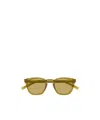 Saint Laurent Round-frame Sunglasses In Nude