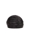 Saint Laurent Round Hat In Black