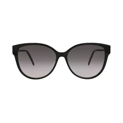 Pre-owned Saint Laurent Round Sunglasses 'black/smoke' | Women's Size Onesize