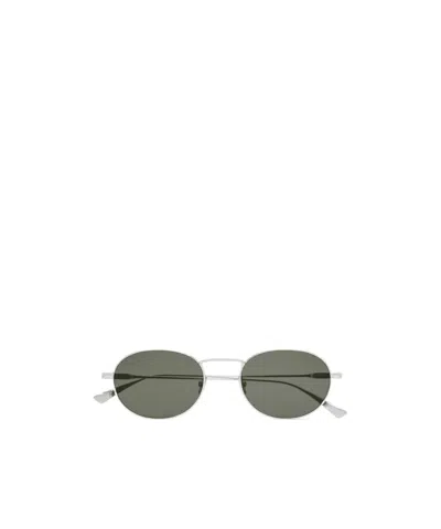 Saint Laurent Round Sunglasses In Gray