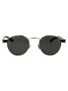 Saint Laurent Injectate Silver Havana Sunglasses