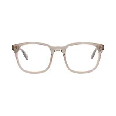 Pre-owned Saint Laurent Round-frame Acetate Optical Frames 'brown/transparent' | Men's Size Onesize